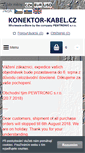 Mobile Screenshot of konektor-kabel.cz